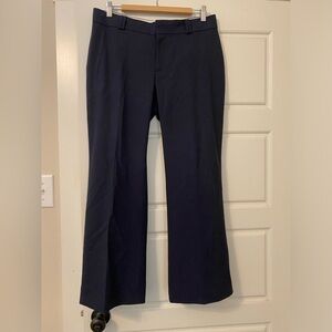 Banana Republic size 10P navy trousers with bootleg